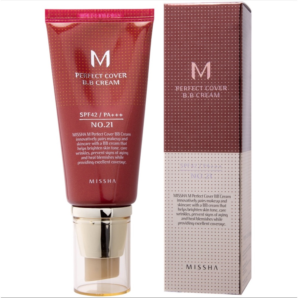MISSHA M Perfect Cover BB Cream - SPF 42 #21 Light Beige 50ml